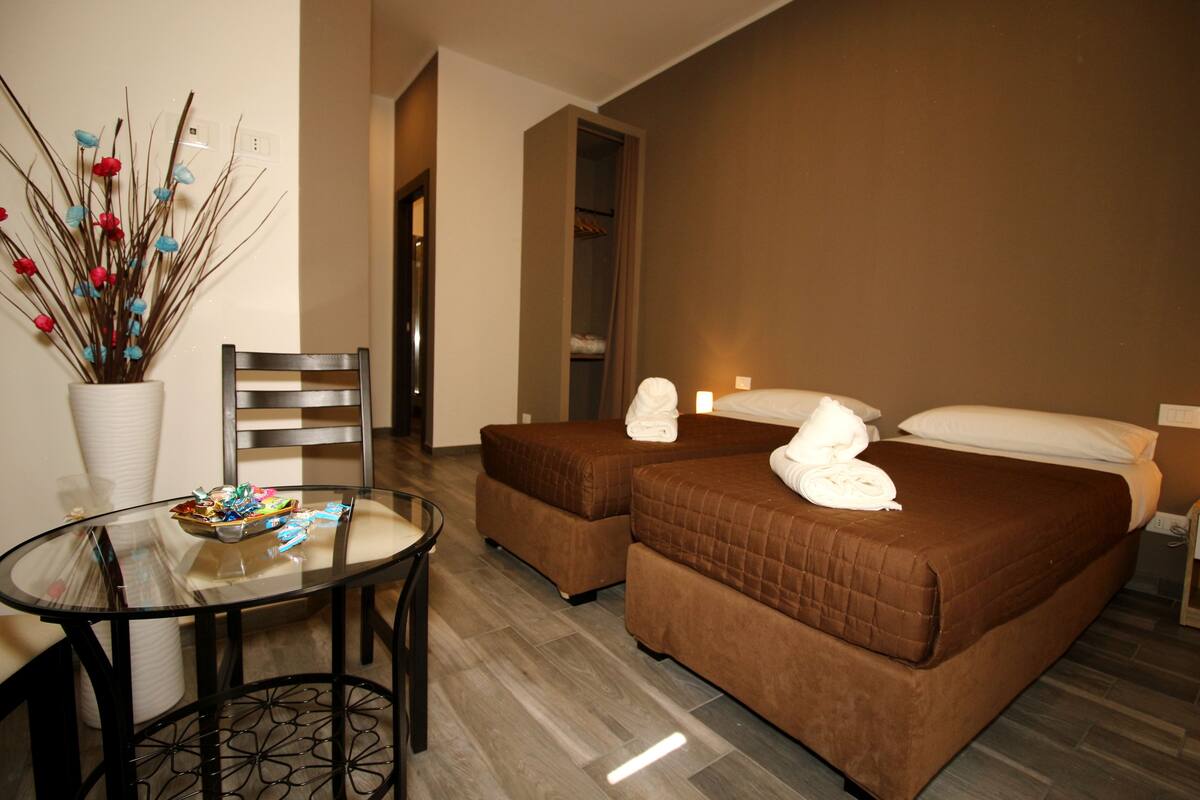 Double or Twin Room, Private Bathroom | Premium bedding, desk, rollaway beds (surcharge), WiFi (free)