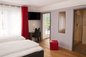 Comfort-Doppelzimmer | Bettwäsche aus ägyptischer Baumwolle, hochwertige Bettwaren