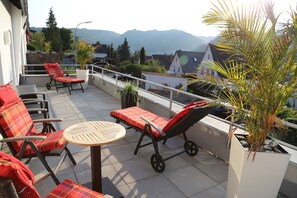 Deluxe Double Room | Terrace/patio - Hotel Vintage am Bundesbank Bunker (Cochem)