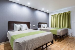 Soundproofing, free WiFi, bed sheets