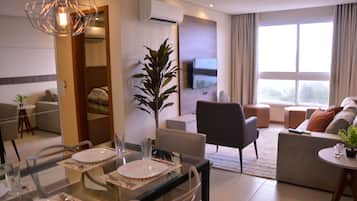 Apartamento (302) | Sala de estar | TV LED