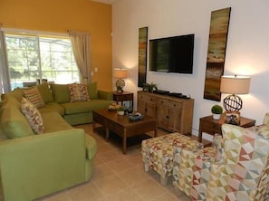 Apartment, Multiple Bedrooms | Living room | DVD player - Crane's Roost Villa (Davenport)