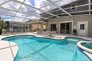 Indoor pool, outdoor pool