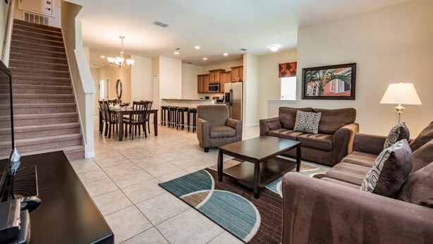 Apartment, Multiple Bedrooms | Living area - Coco Palm Pool House (Kissimmee)