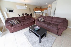 Apartment, Multiple Bedrooms | Living area | DVD player - Mickey & Minnie's Lakehouse (Kissimmee)