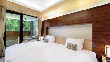 Phòng 2 giường đơn tiện nghi đơn giản (Maisonette Suite) | Minibar, két bảo mật tại phòng, nôi (giường cho trẻ sơ sinh) miễn phí