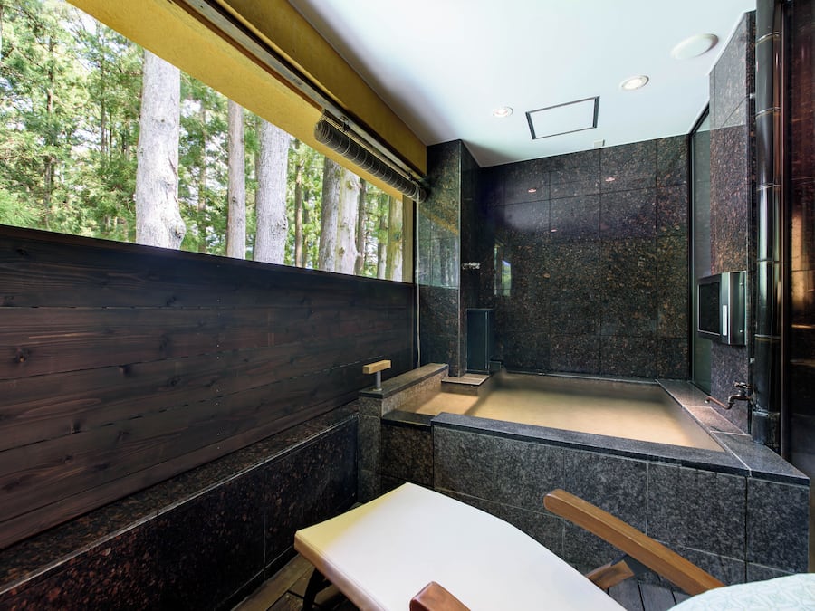 Precious Suite King Double | Bathroom | Separate tub and shower, deep soaking tub, free toiletries, hair dryer