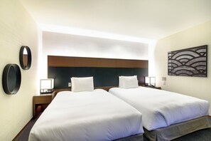 Stylish Suite Twin | Minibar, in-room safe, free cots/infant beds, free WiFi - Hakone Suishoen (Hakone)