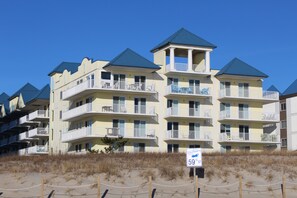 Exterior - ADAGIO#207 BEAUTIFUL 3 BED/3 BATH OCEAN BLOCK CONDO W/INDOOR POOL STEPS TO BEACH (Ocean City)
