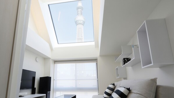 4th Floor Loft SORA (2 Single Bed + Sofa Bed (Double size)) | In-room dining - La Krasse Sumida (Tokyo)