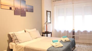 2 Schlafzimmer, Zimmersafe, BĂŒgeleisen/BĂŒgelbrett, kostenloses WLAN