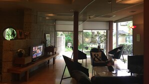 Sitteområde i lobbyen
