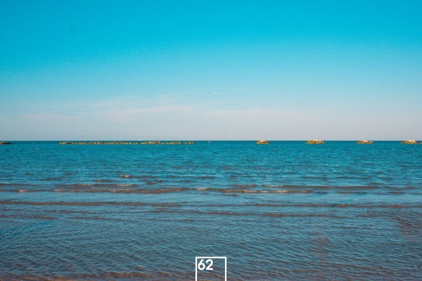 Aan het strand