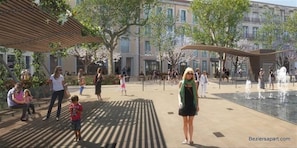 Enceinte de l’hébergement