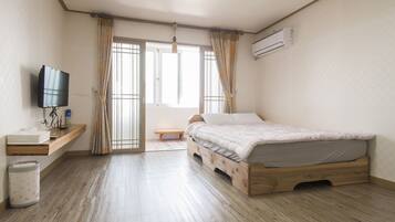 Habitación individual básica, 1 habitación | Zona de estar