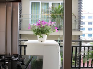 Căn hộ Deluxe, 1 phòng ngủ, ban công | Ban công