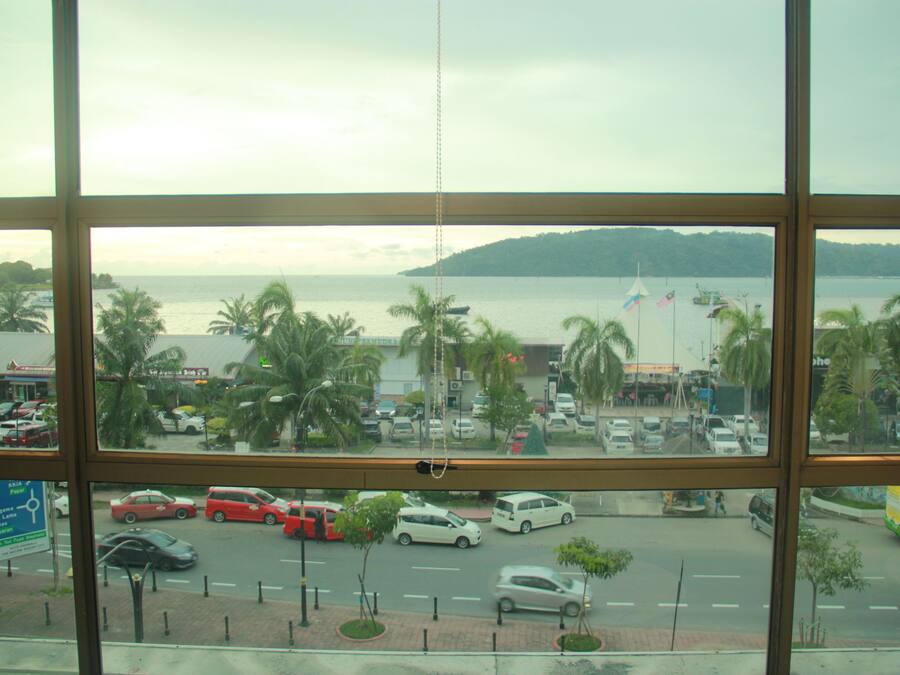 Vue depuis l’hébergement