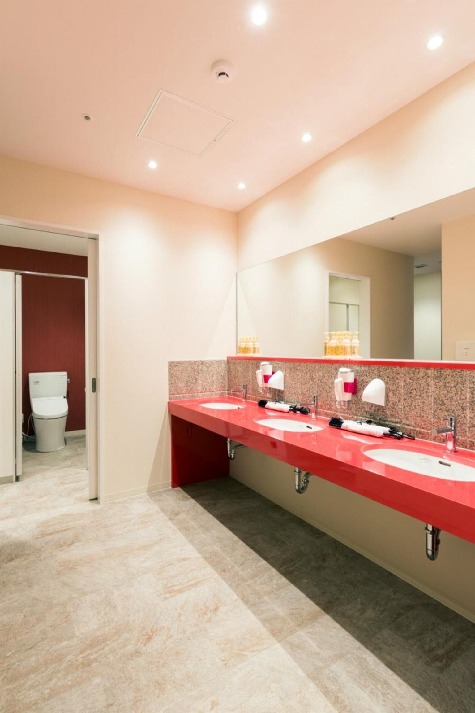 Capsule, Women Only | Bathroom | Free toiletries, hair dryer, electronic bidet, towels