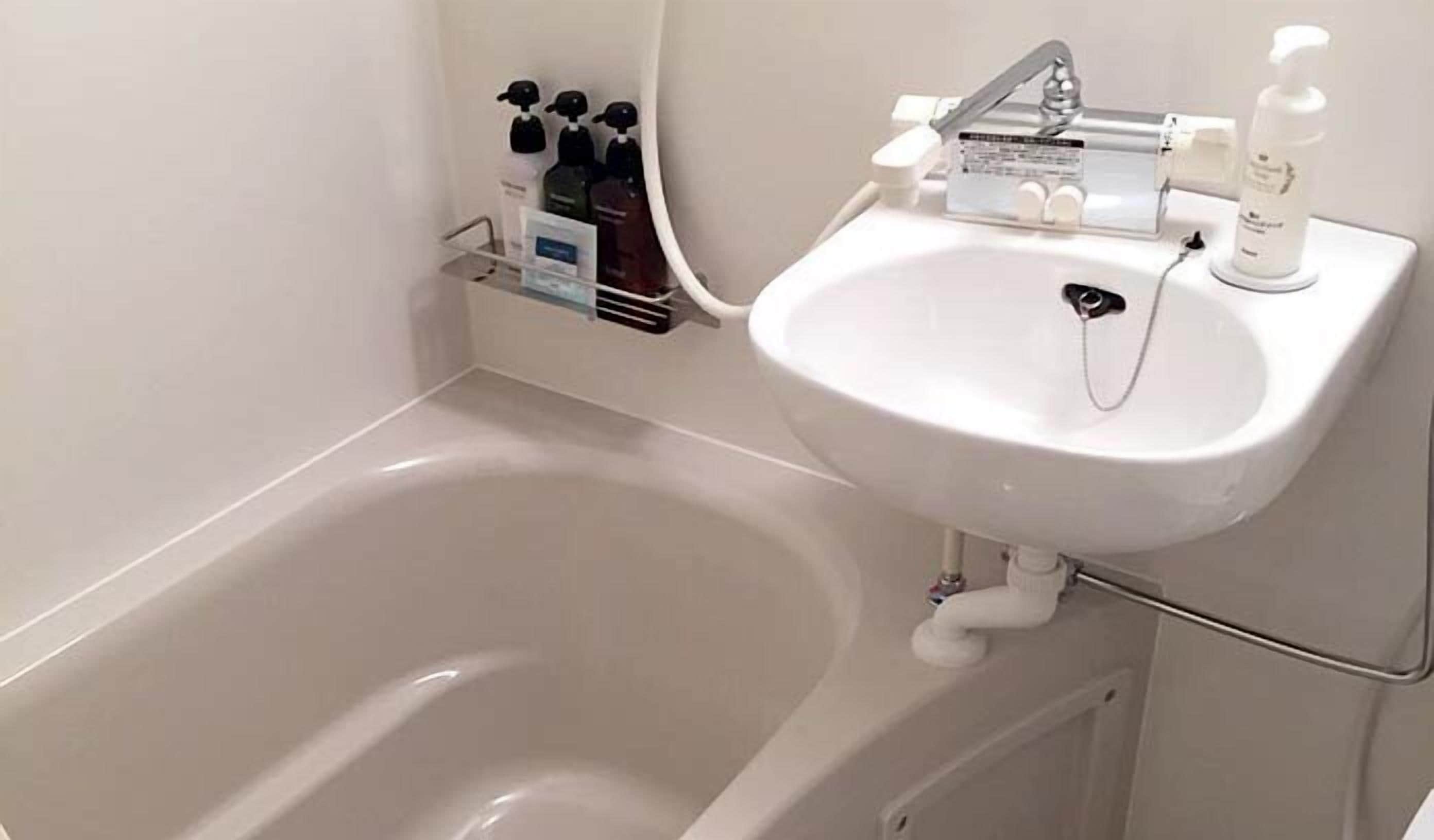 free toiletries, hair dryer, electronic bidet, towels