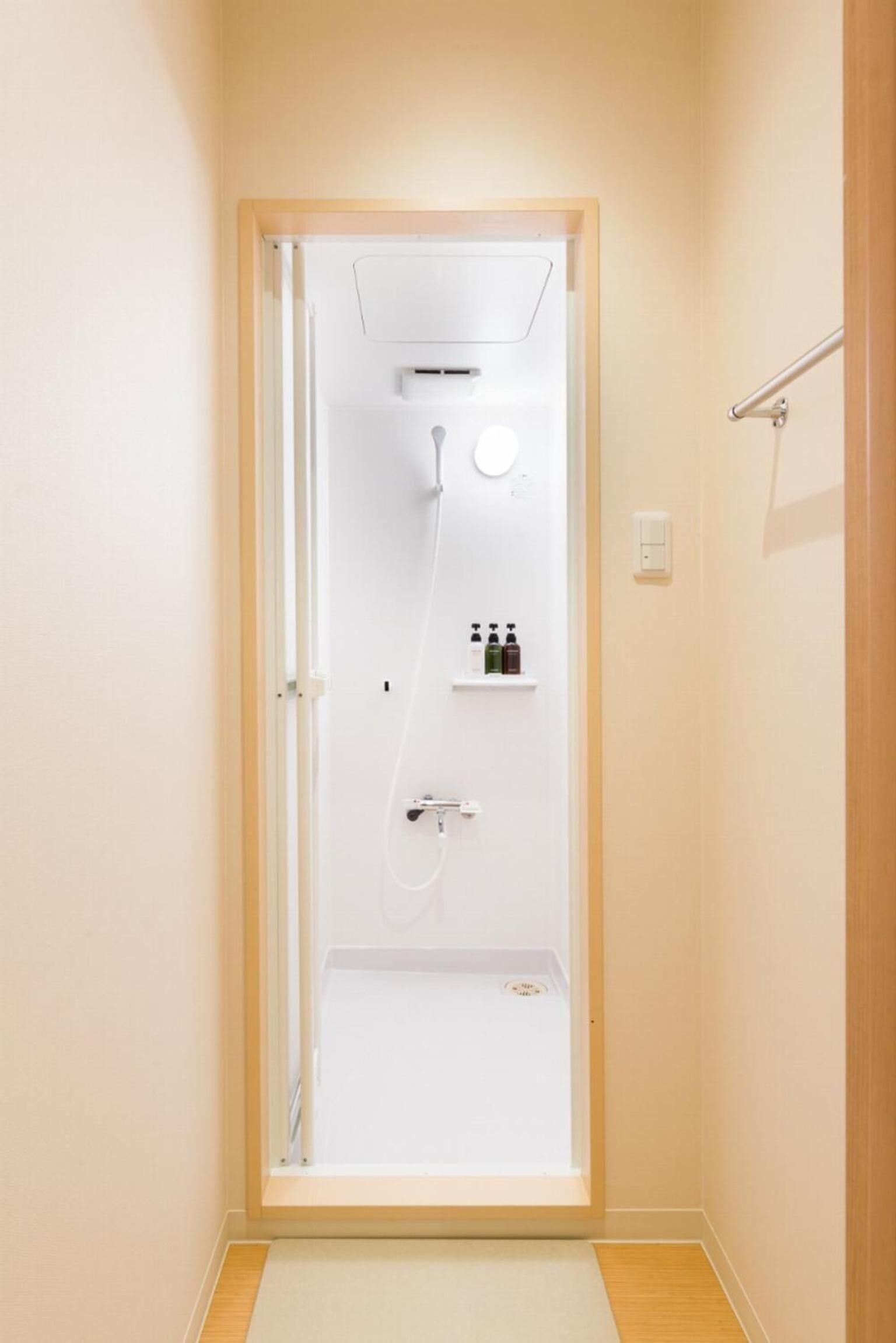 free toiletries, hair dryer, electronic bidet, towels