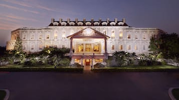 Front of property – evening/night