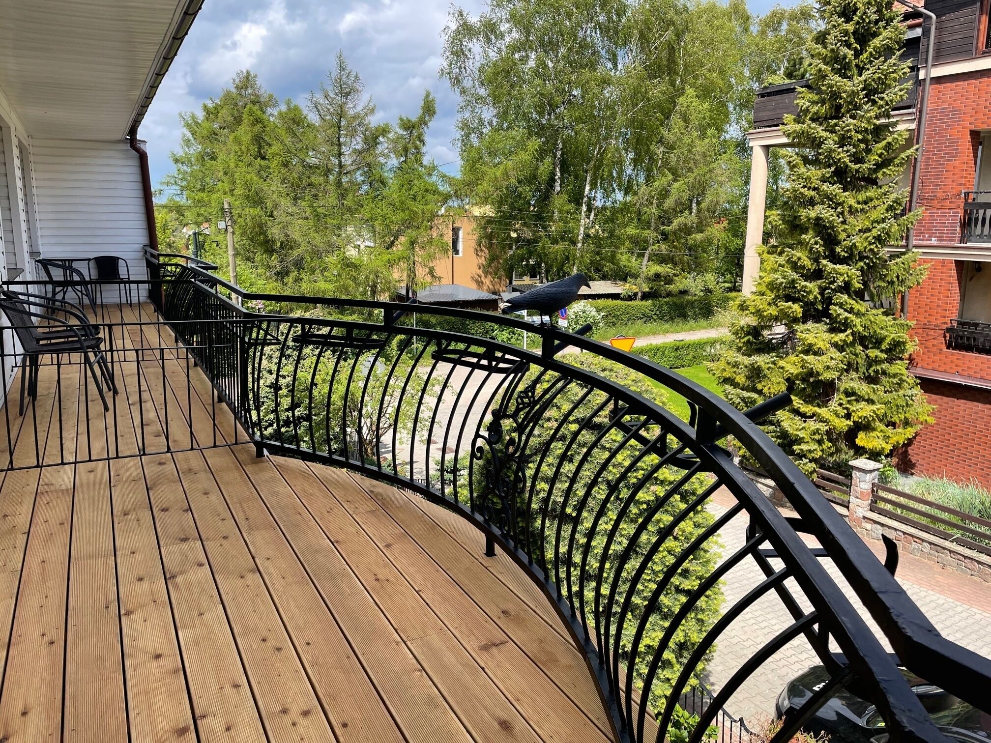 Studiosuite – classic, hageutsikt | Terrasse/patio