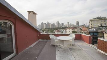 Loftsleilighet, terrasse | Terrasse/patio