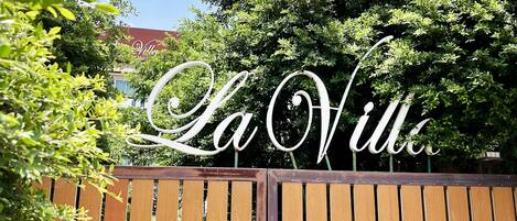 Fassade der Unterkunft