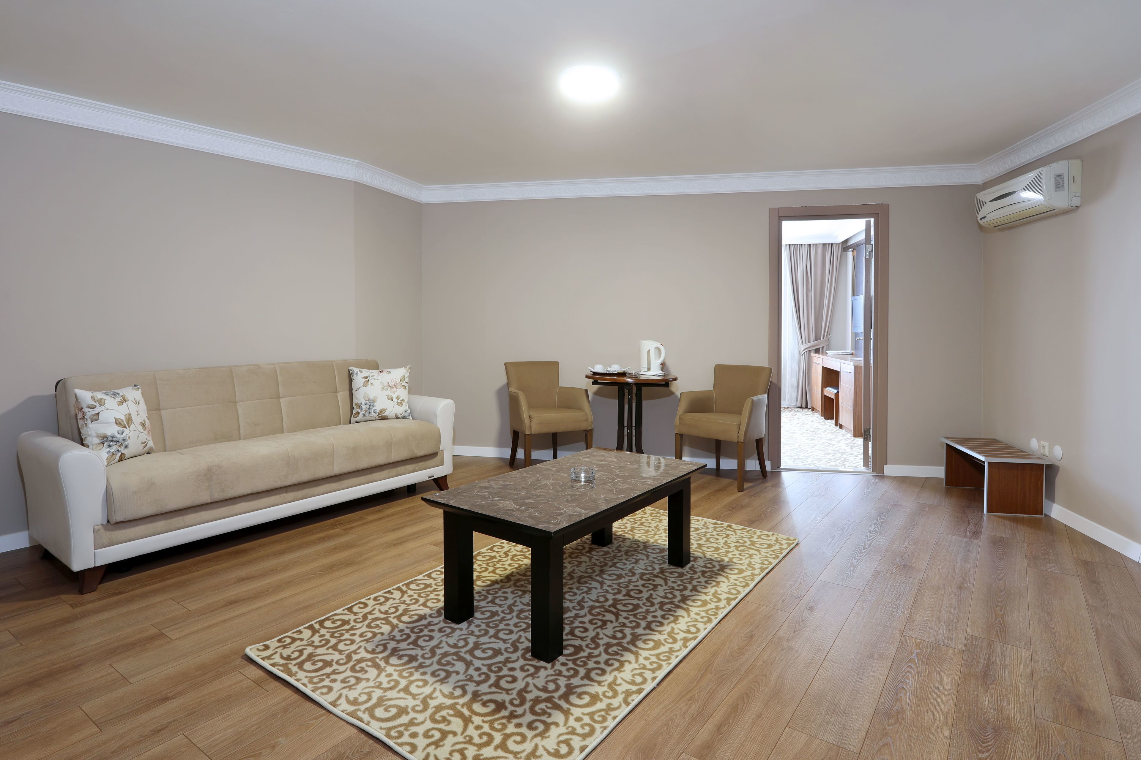 basic suite | living area | lcd tv