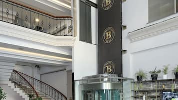 Sala de estar en el lobby