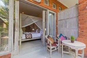 Doppia Deluxe, 1 camera da letto | Una scrivania, Wi-Fi gratuito