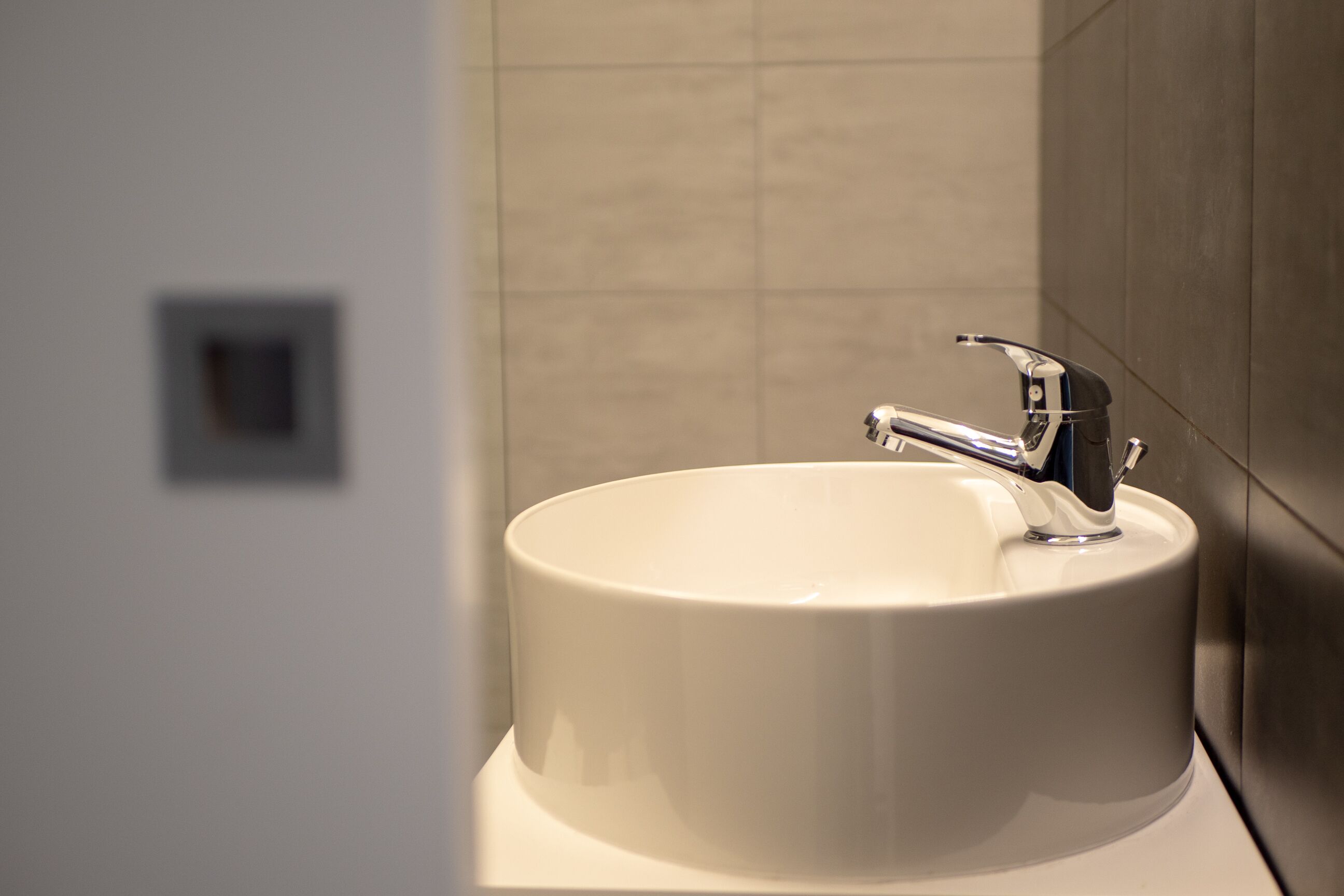 free toiletries, hair dryer, slippers, towels