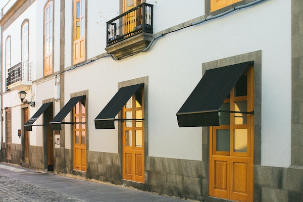 Overnatningsstedets facade