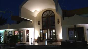 Front of property - evening/night