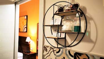 Double Room (Gialla) | Bathroom | Shower, free toiletries, towels