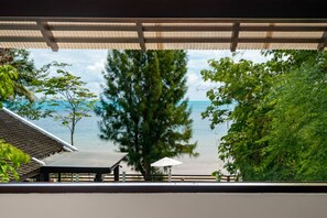 Luxury Villa, 3 Bedrooms, Sea View, Beachfront | 2 bedrooms, in-room safe, desk, blackout curtains - The Emerald Beach Villa 4 (Koh Samui)