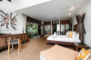 Luxury Villa, 3 Bedrooms, Sea View, Beachfront | 2 bedrooms, in-room safe, desk, blackout drapes - The Emerald Beach Villa 4 (Koh Samui)