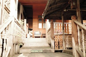 Lanna Style and Wooden Room 1 | View from room - Tiptopthai House (Chiang Mai)