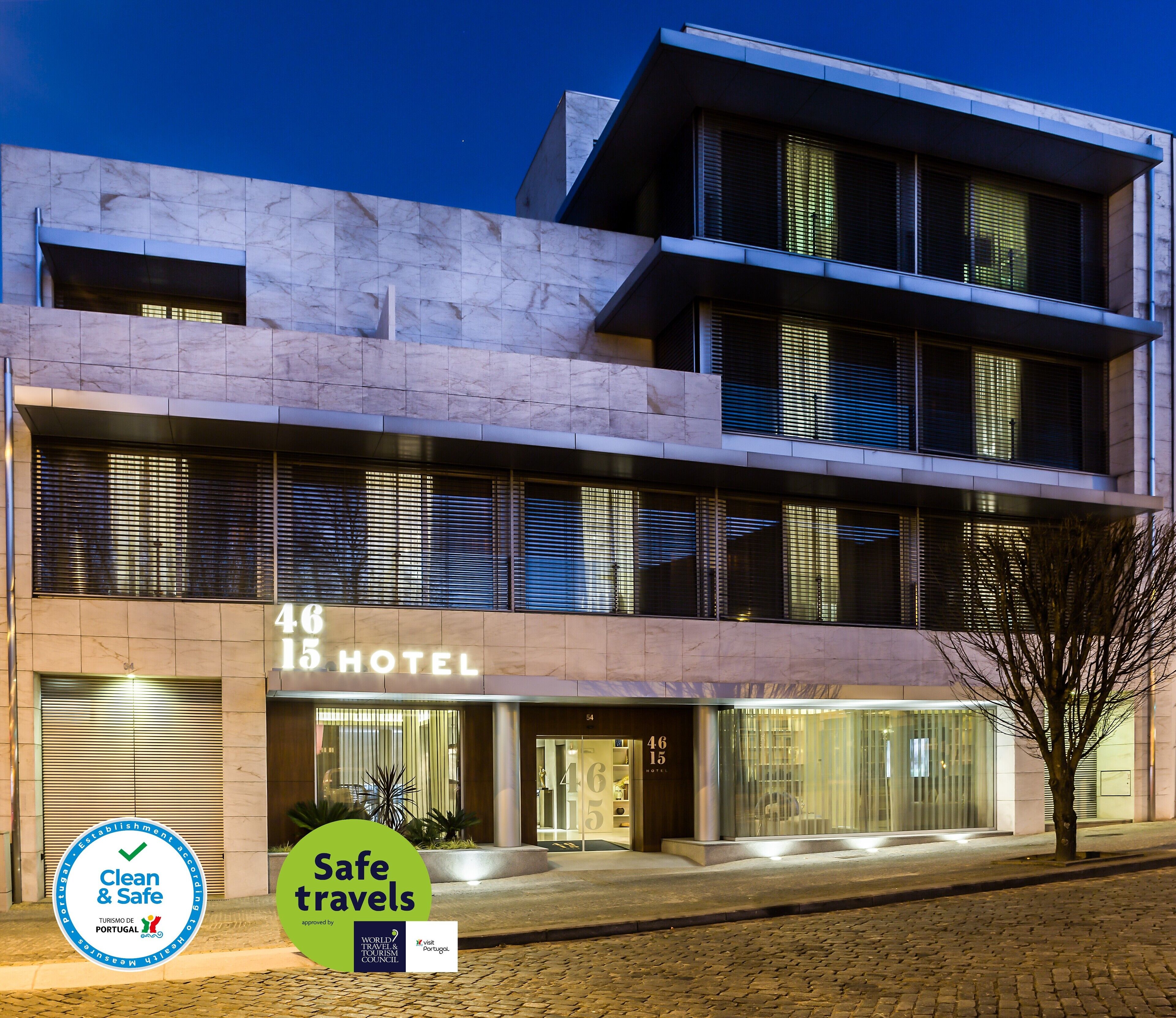 front of property – evening/night