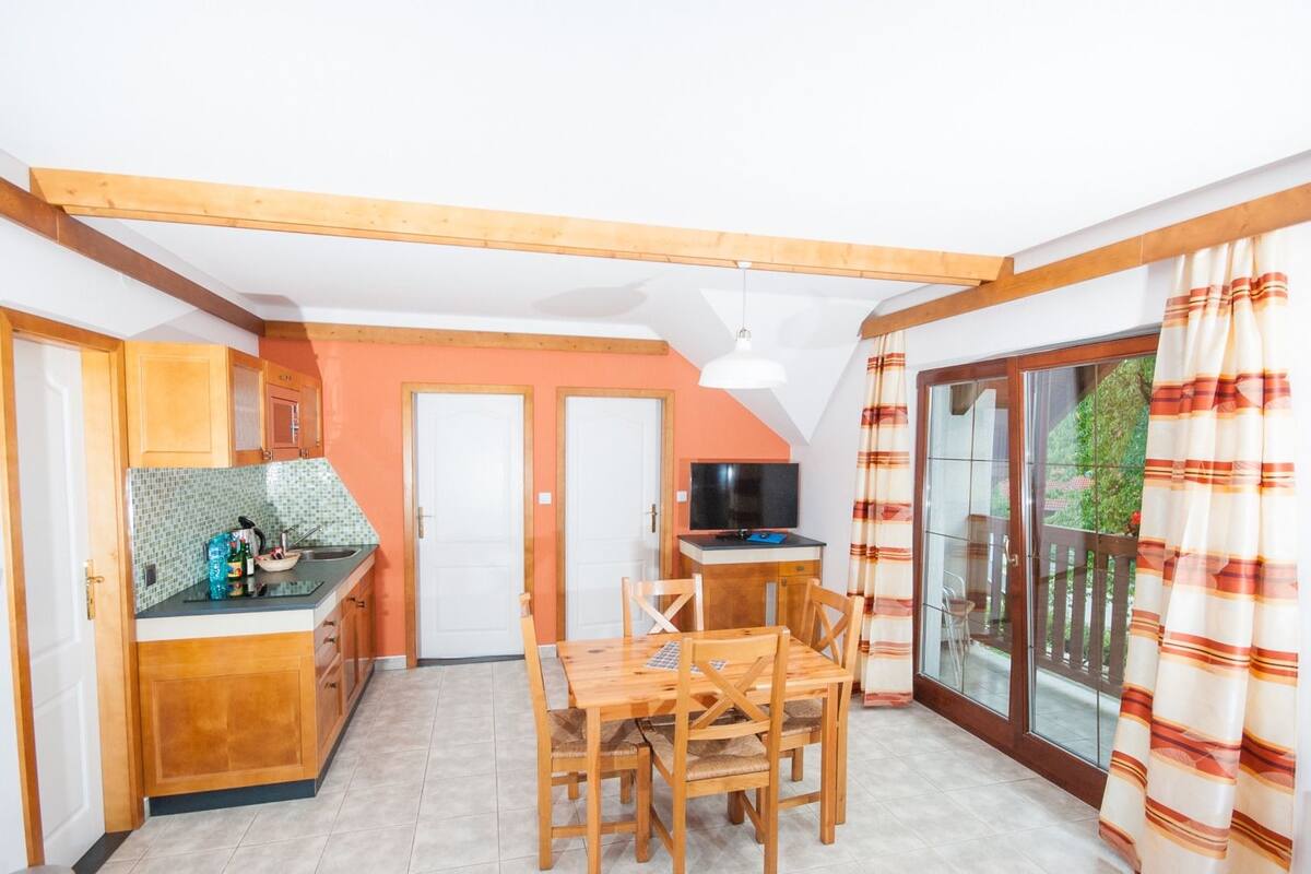Exclusive Apartment, 2 Bedrooms, Kitchenette (with Balcony) | Private kitchenette