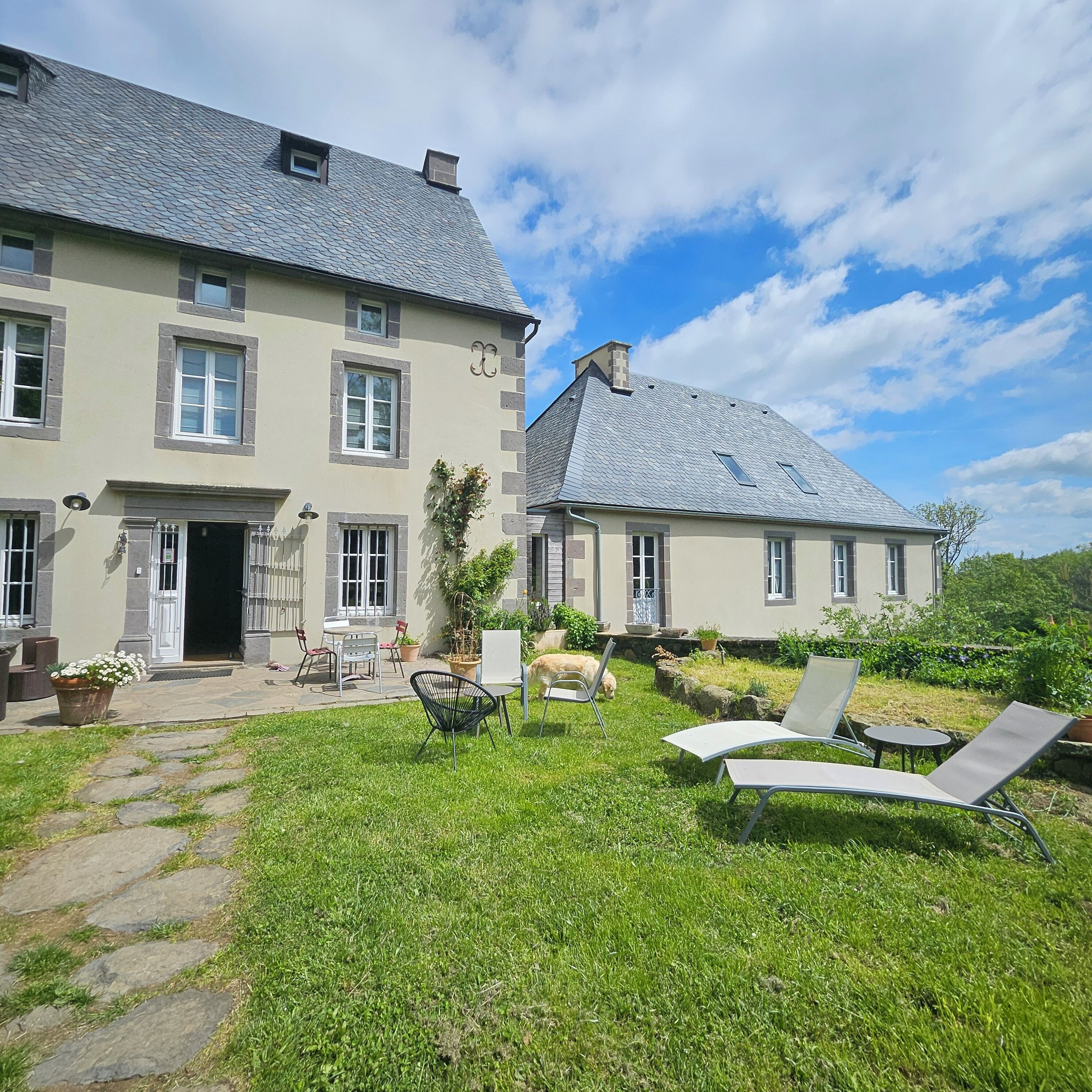 Façade de l’hébergement