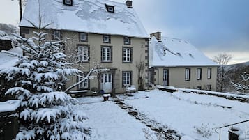 Façade de l’hébergement