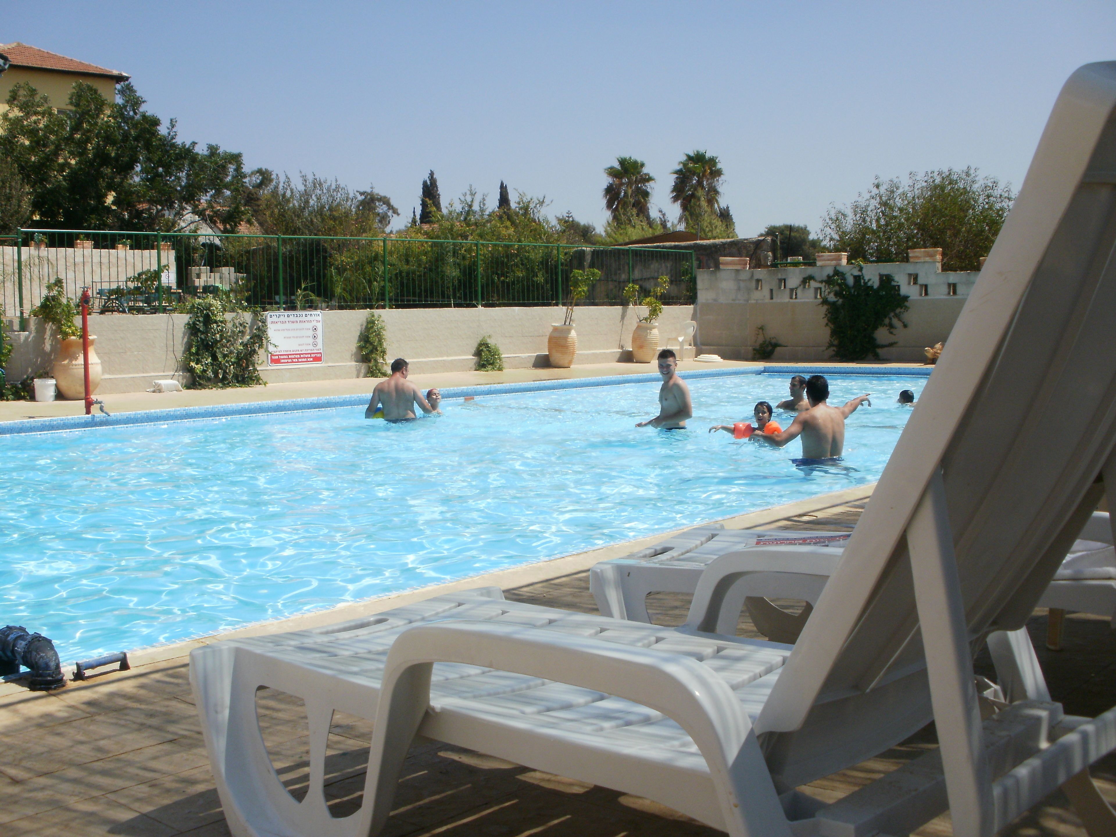 Seasonal outdoor pool