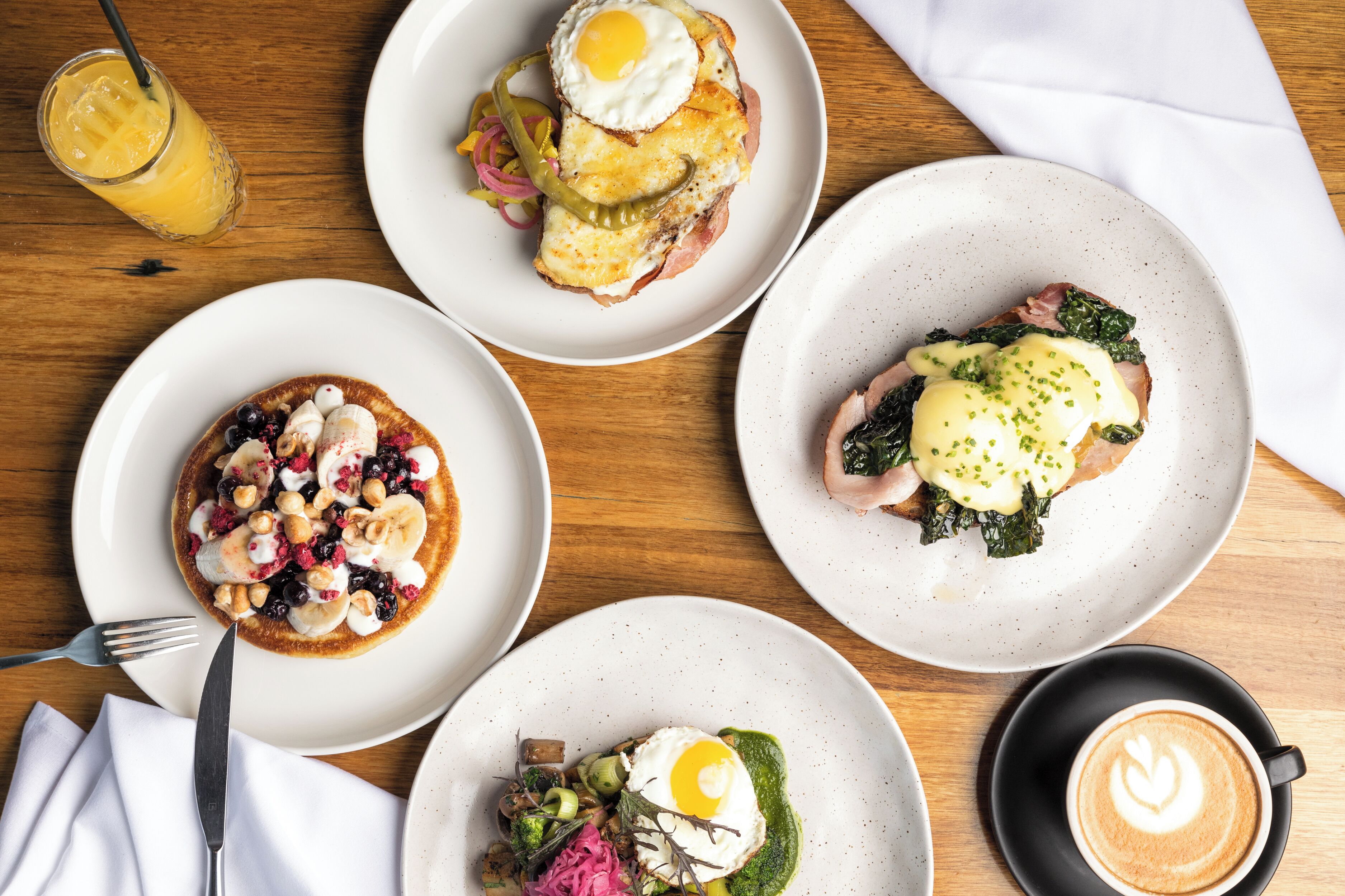 daily cooked-to-order breakfast (aud 35 per person)