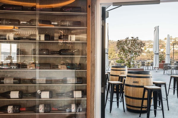 Wine bar, alfresco dining, open select days