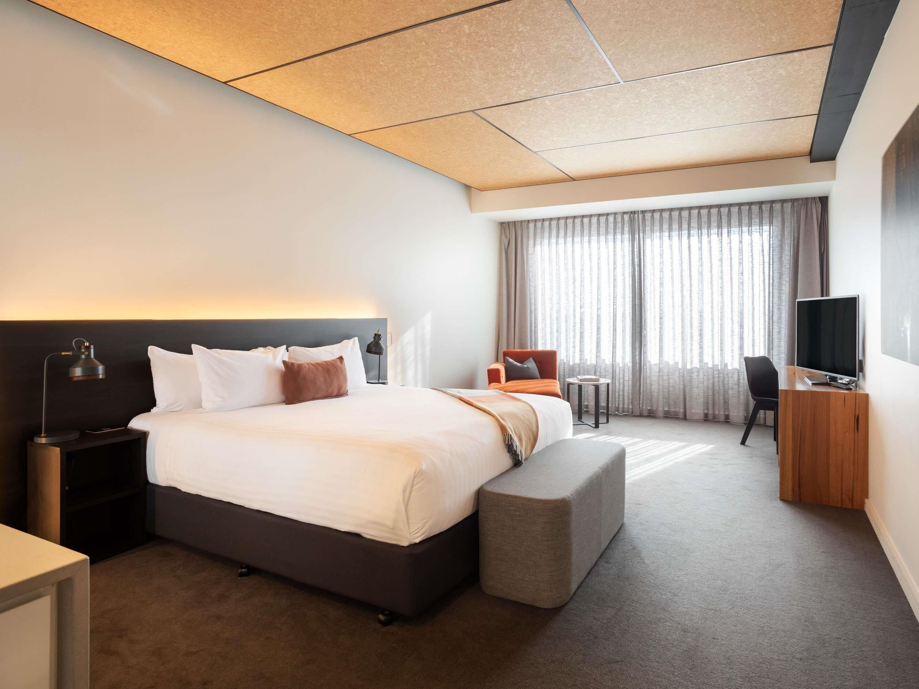 Habitación (Tamar River) | Ropa de cama de alta calidad, minibar, caja fuerte