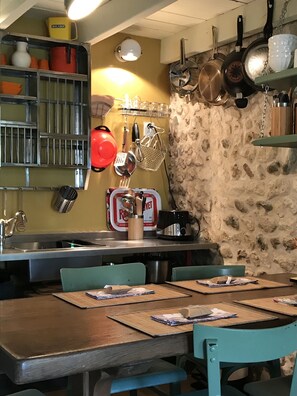 Dining - Charming house in YPORT 300 meters seaside sun terrace gardens (Yport)