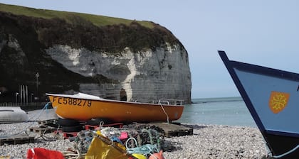 Charming house in YPORT 300 meters seaside sun terrace gardens