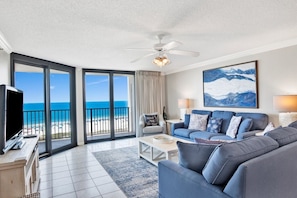 TV - Phoenix VII 803 | Spacious, beach front, clean, comfortable! (Orange Beachg)