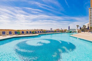 Indoor pool, a heated pool - Phoenix VII 803 | Spacious, beach front, clean, comfortable! (Orange Beachg)